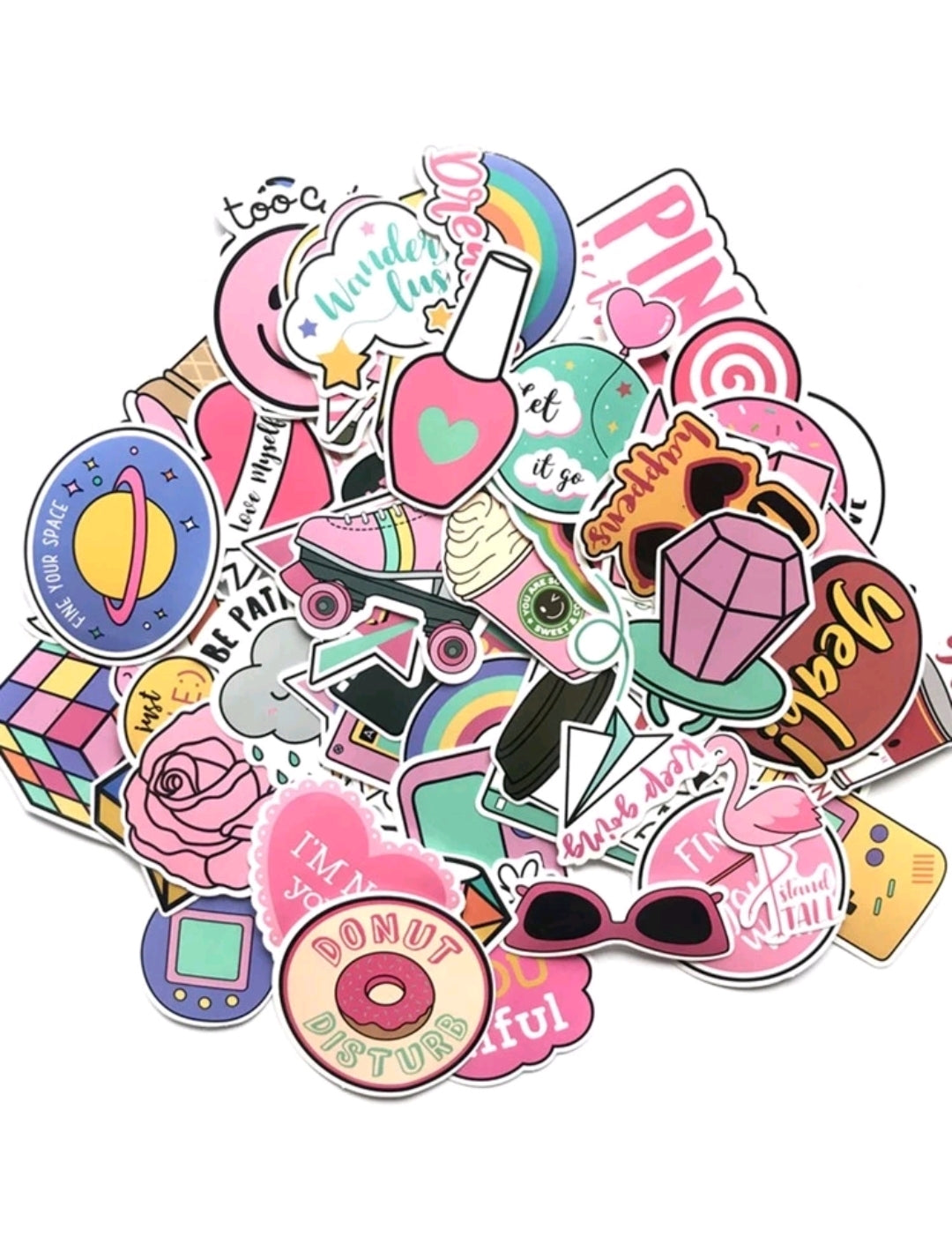 Y2K Preppy 2 Stickers : 5 random-in-a-pack