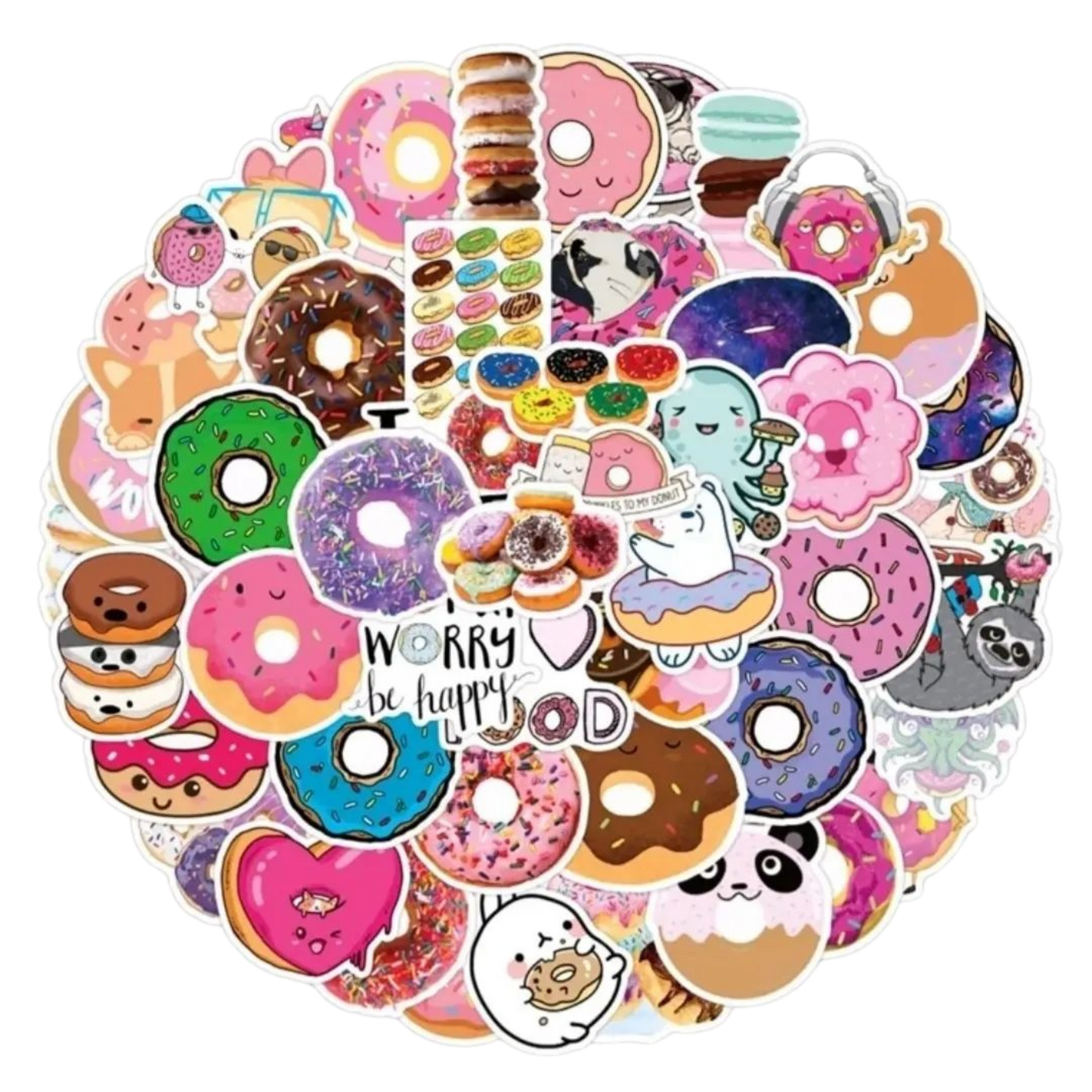 Various Stickers : 10 random-in-a-pack