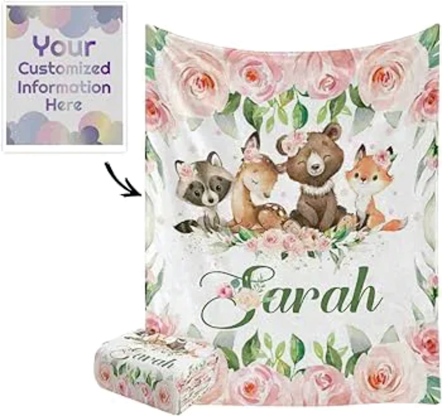 Custom Fleece Blanket - Small