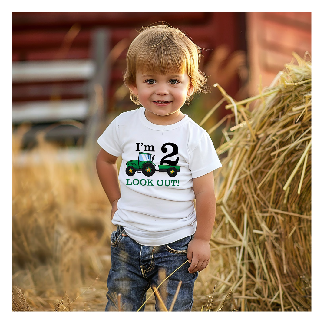 Kiddies Customised Tees - Single Sided