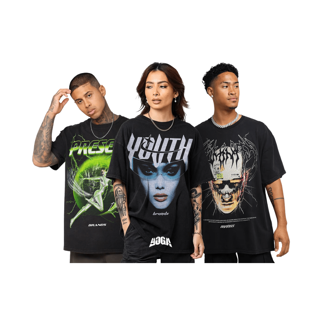 Customised T-Shirts : Double Sided
