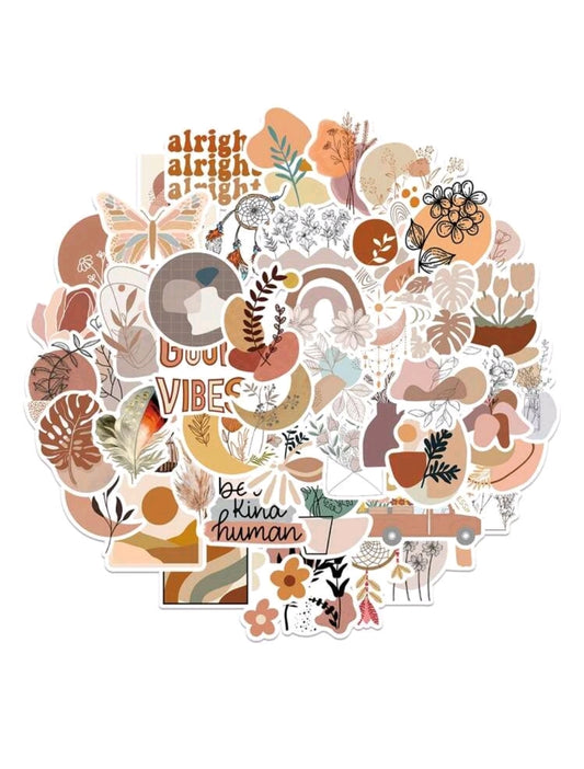 Neutral Colour Plant : 5 random-in-a-pack