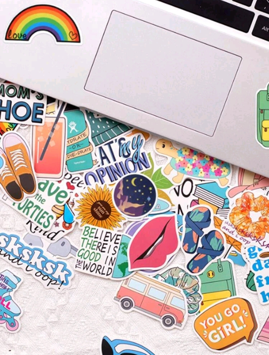 Vibey Mixed Pattern Stickers : 5 random-in-a-pack