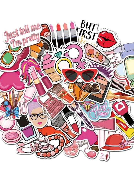 Cosmetic Stickers : 5 random-in-a-pack